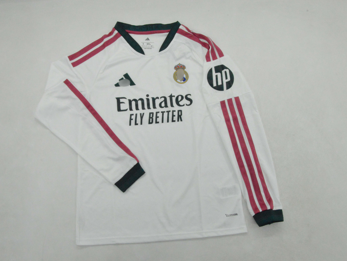 Camiseta Real Madrid 26-27 local manga larga (tallas S-XXL)