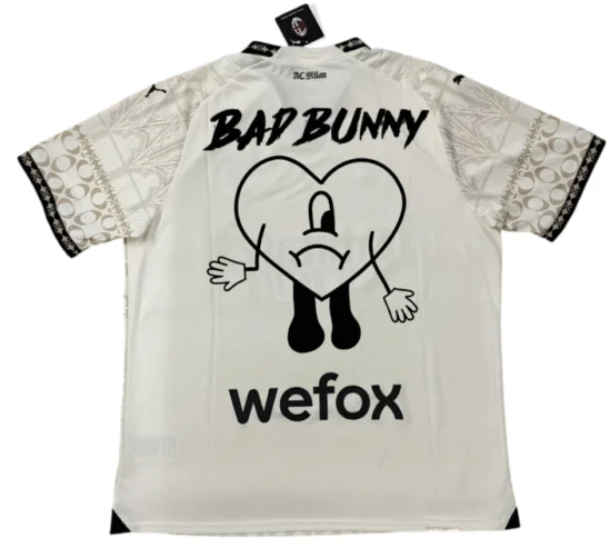 Camiseta AC Milan x Bad Bunny