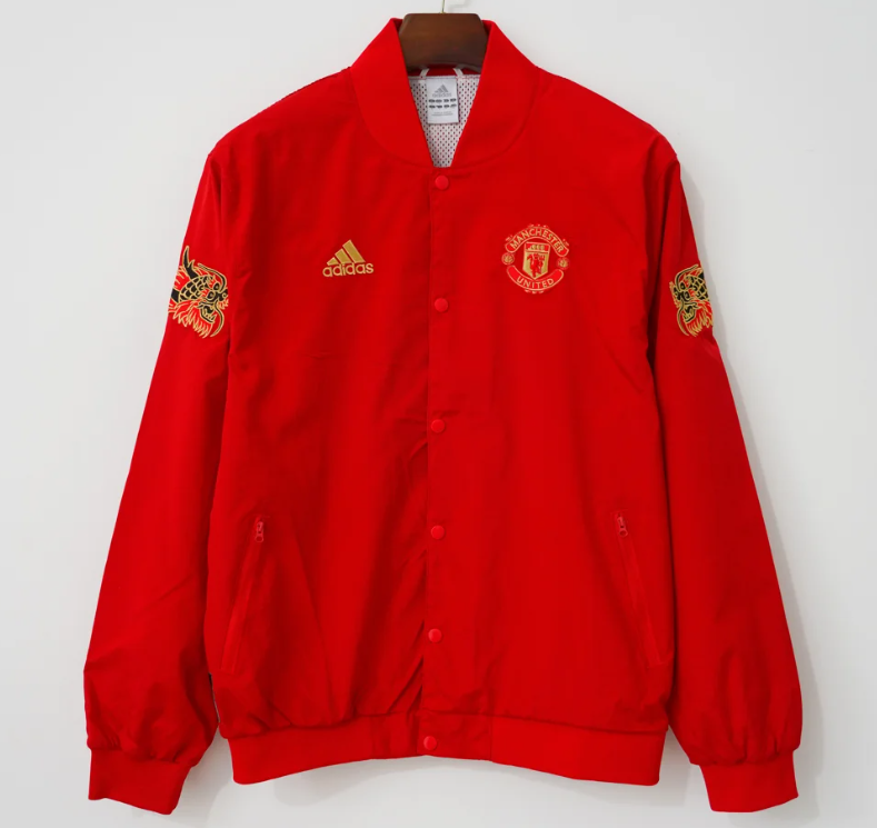 Chaqueta cortavientos roja del Manchester United 19/20 (tallas S-XXL)