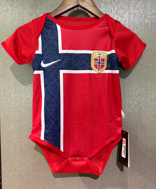 Body Noruega Mundial 2026 Local (6 -12 meses y 1-2 años)