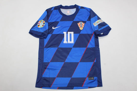 Camiseta Croacia 2024 Visitante