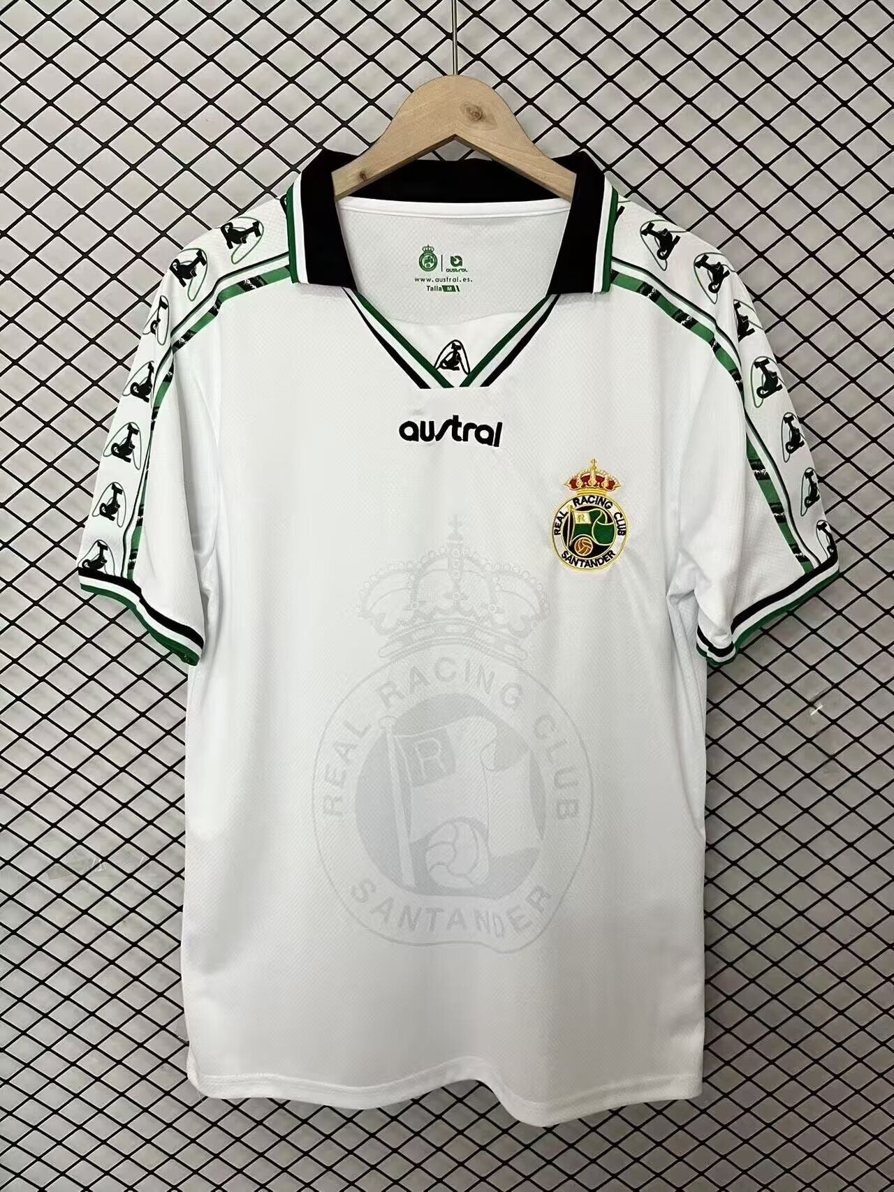 Camiseta Racing de Santander 25/26 modelo retro (tallas S-4XL) jornada 31