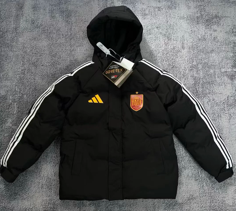 Abrigo España Negro (Solo tallas S-2XL)