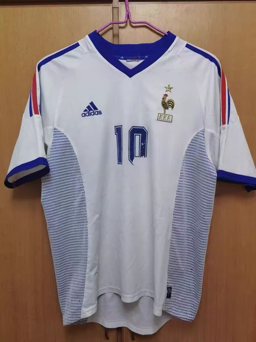Camiseta Francia 2002 Visitante (tallas S-XXL)
