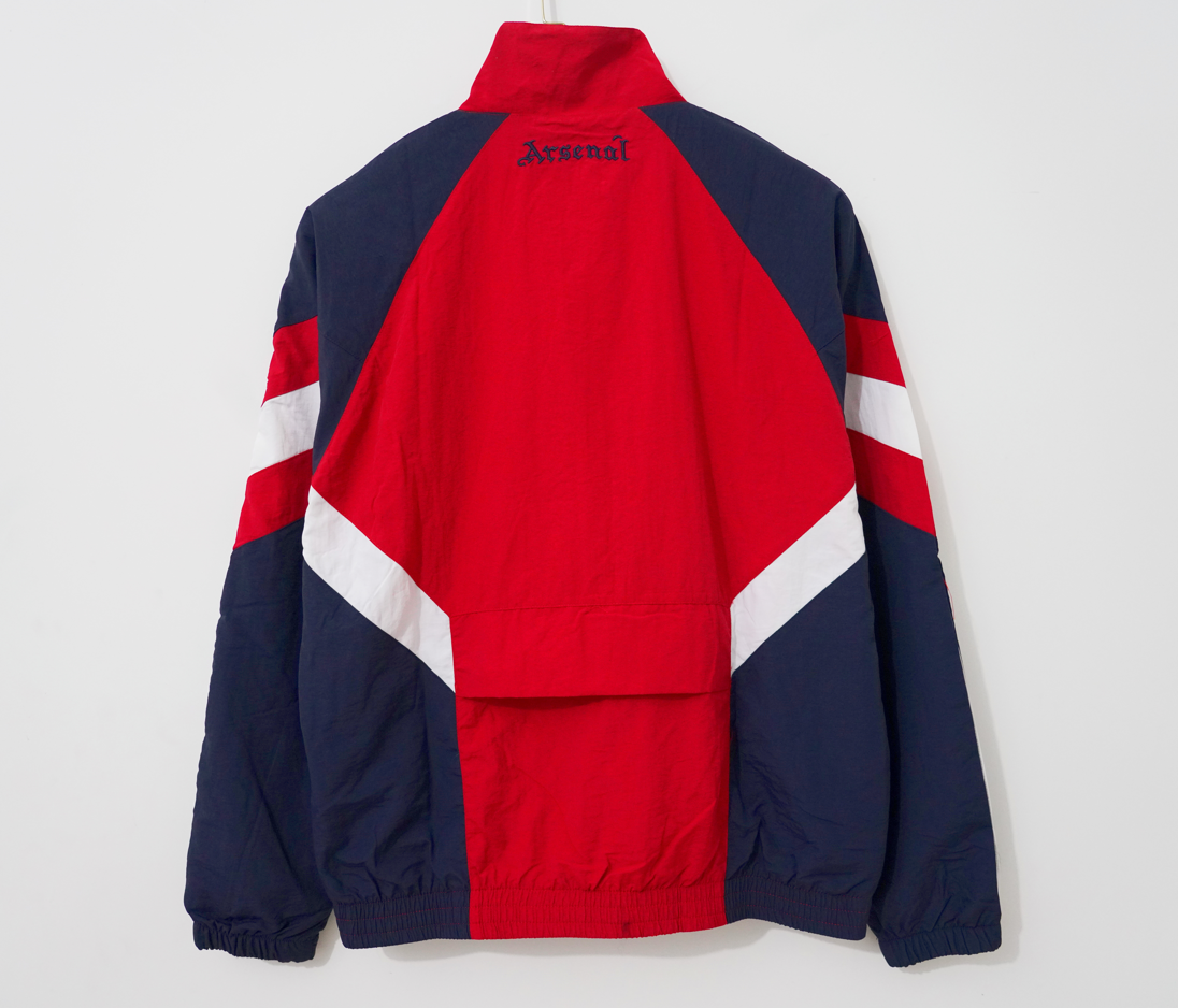 Chaqueta cortavientos Arsenal 25/26 rojo con azul oscuro (tallas S-3XL)