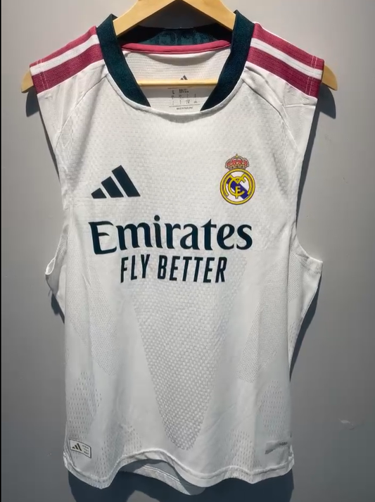 Camiseta sin mangas Real Madrid 26/27 Local version jugador (tallas S-XXL)