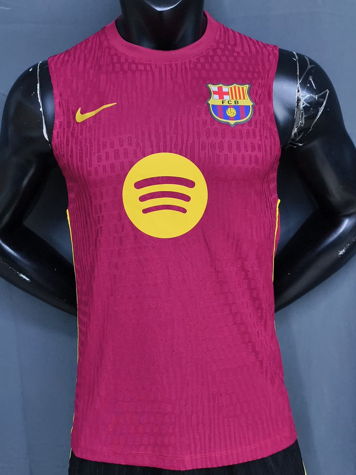 Camiseta sin mangas Barcelona 26-27 roja version jugador (tallas S-2XL)