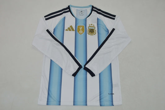 Camiseta manga larga Argentina 2026 local (solo tallas S-4XL)