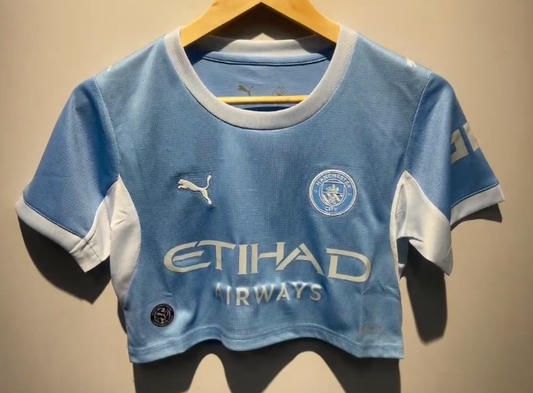 Crop de mujer Manchester City 26-27 Local (tallas S-XXL)