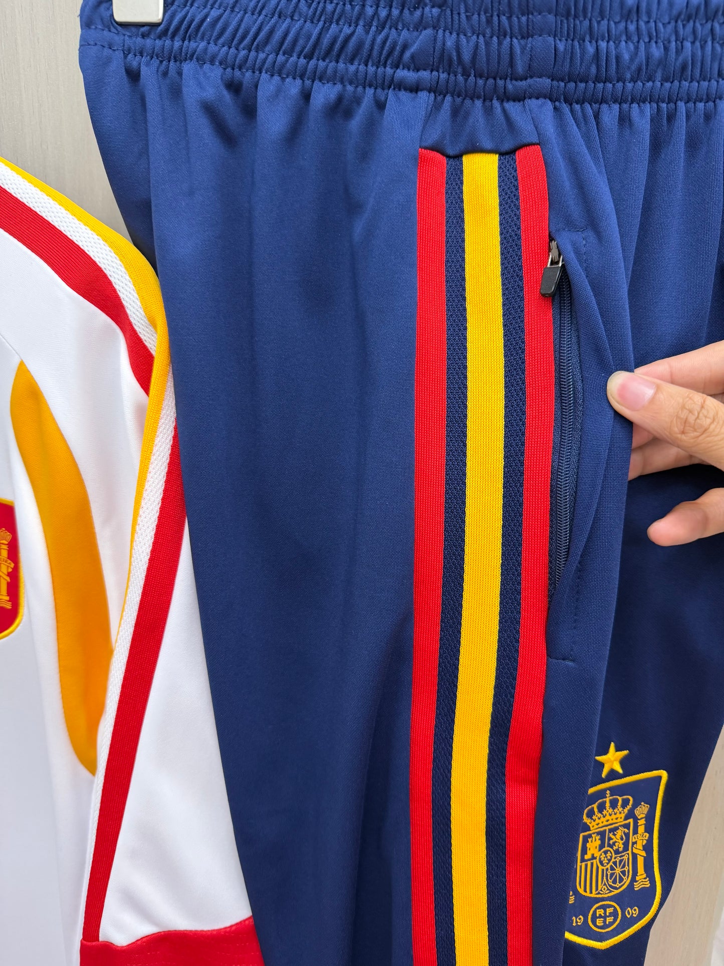 Chandal España blanco (tallas adultos y niños)