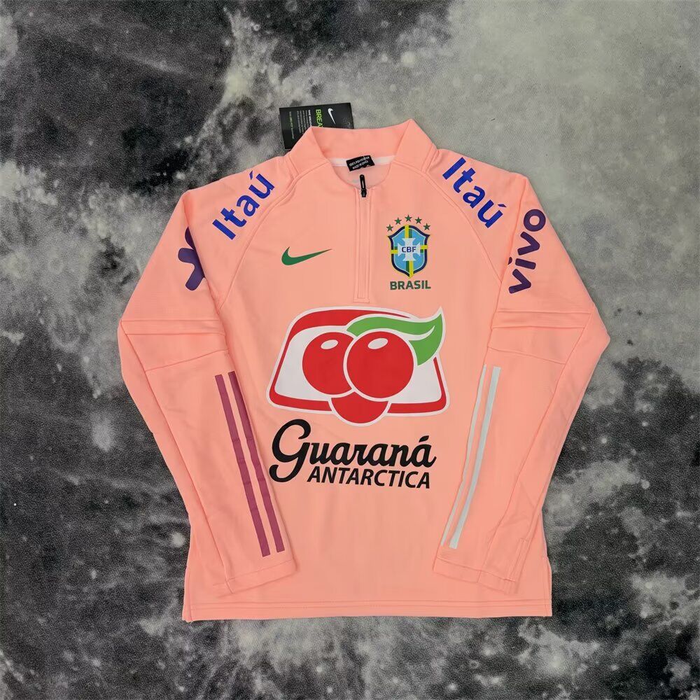 Sueter Brasil con patrocinadores (tallas S-XXL)