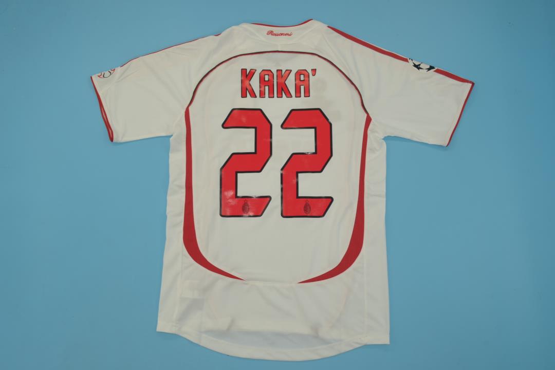 Camiseta Milan 2007 Final Champions