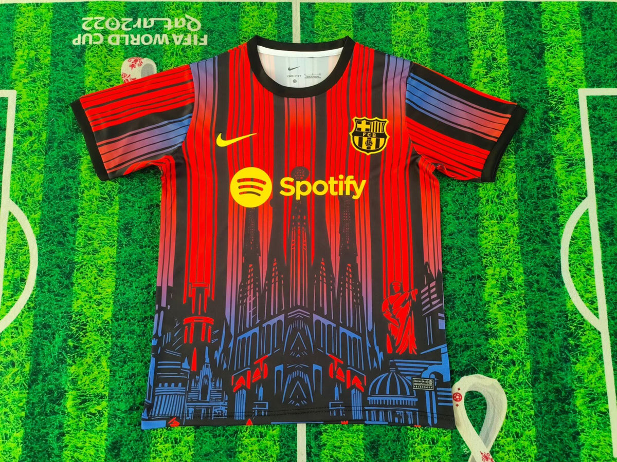 Camiseta Barcelona 26-27 versión especial roja (tallas S-4XL)
