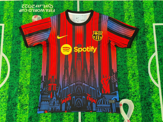 Camiseta Barcelona 26-27 versión especial roja (tallas S-4XL)