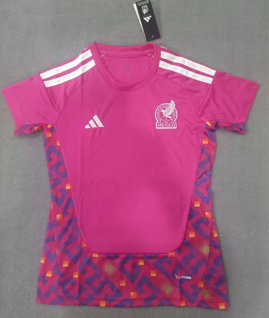 Camiseta Mexico Mundial 2026 rosa GK (tallas S-2XL)