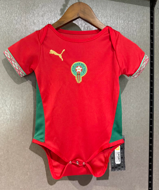 Body Marruecos Mundial 2026 Local (6 -12 meses y 1-2 años)