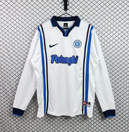 Camiseta Napoles manga larga 1997/98 Visitante