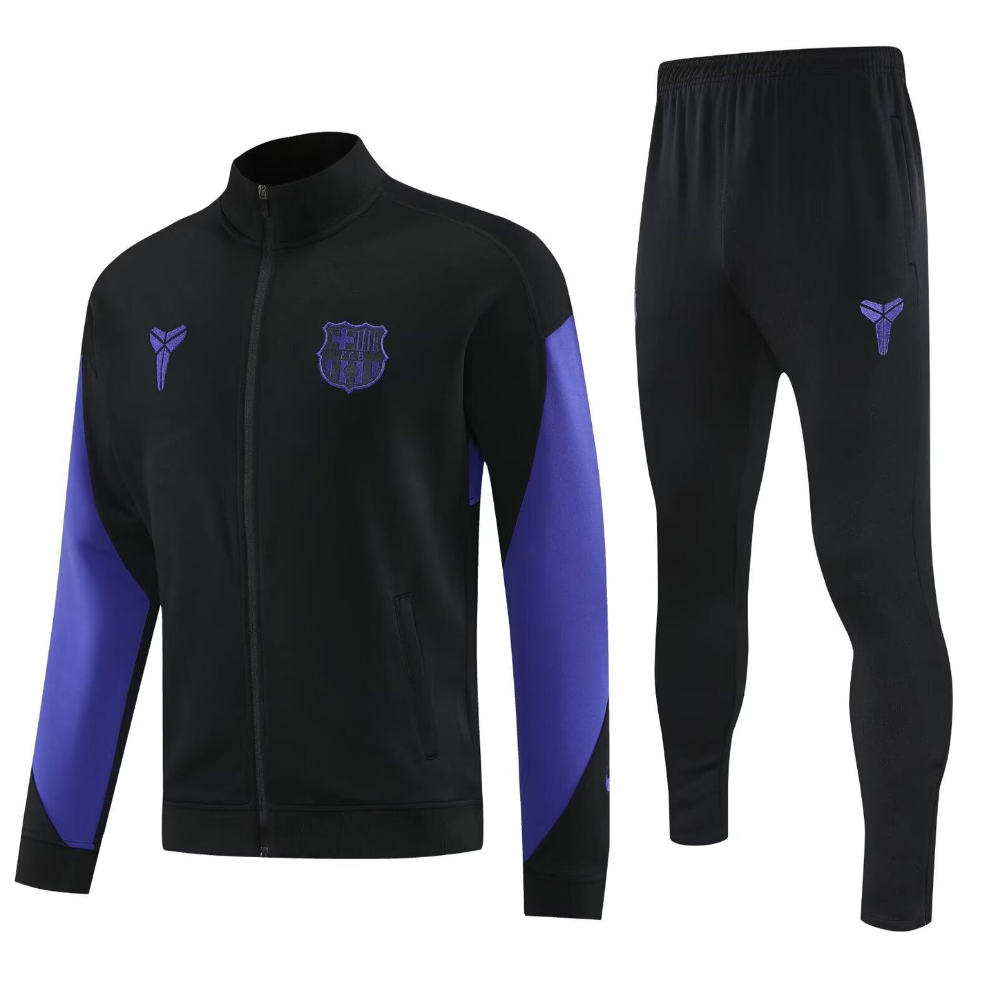 Chandal Barcelona 24/25 Negro y morado