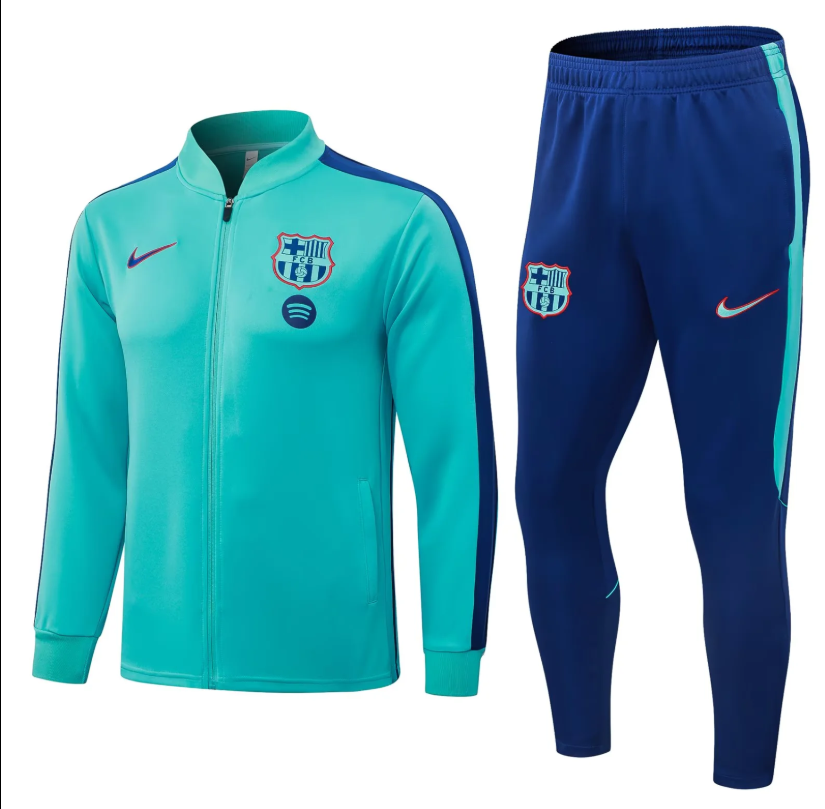 Chandal Barcelona 26-27 verde (tallas S-XXL)