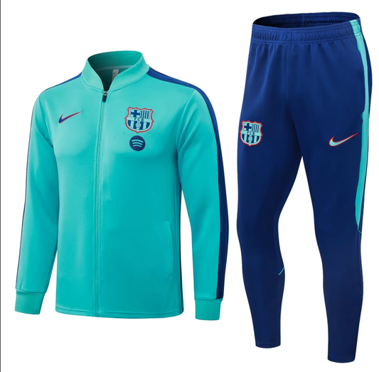 Chandal Barcelona 26-27 verde (tallas S-XXL)