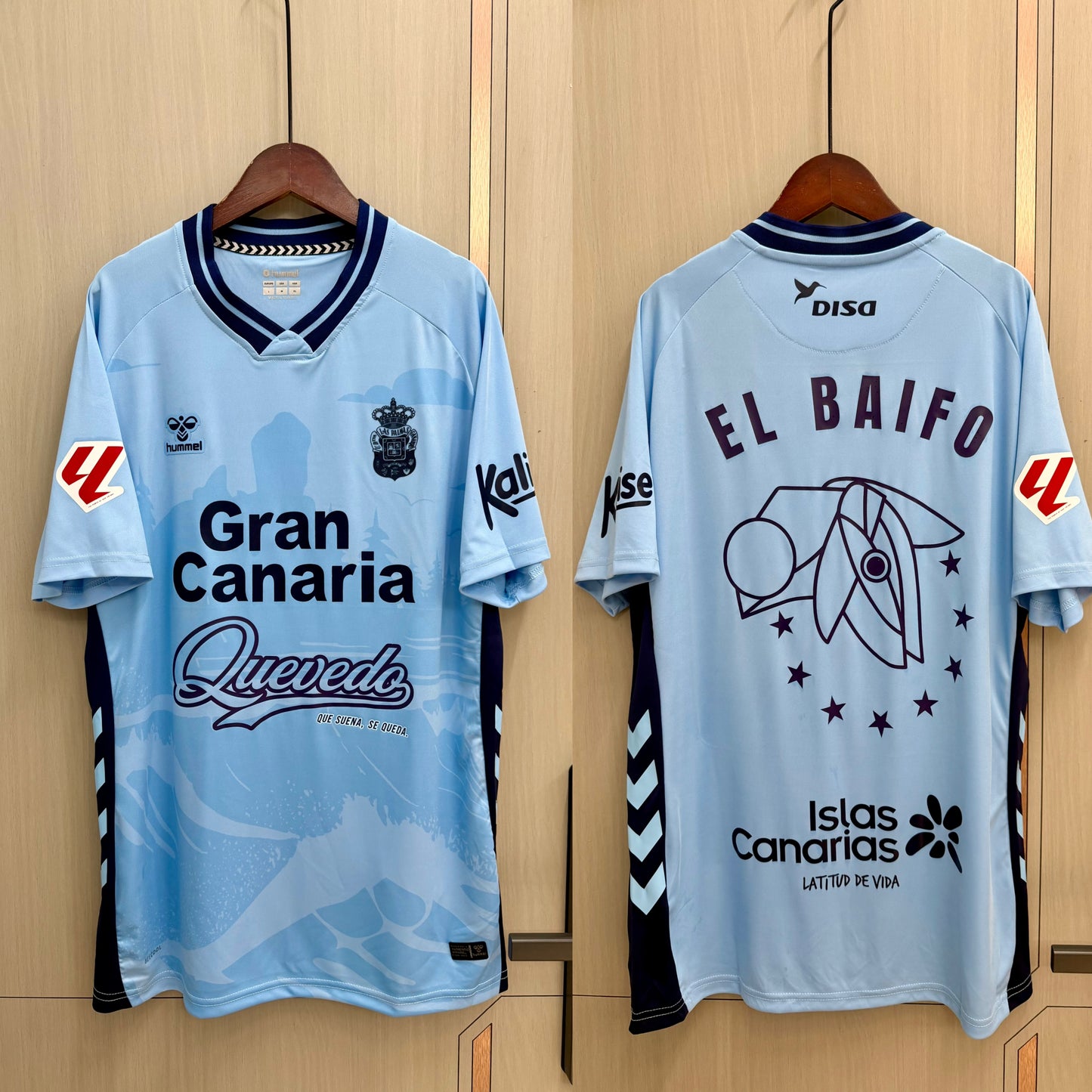 Camiseta Las Palmas Visitante especial Quevedo (tallas S-4XL)