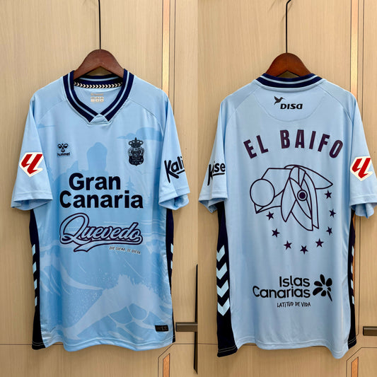 Camiseta Las Palmas Visitante especial Quevedo (tallas S-4XL)
