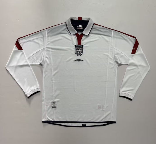 Camiseta manga larga Inglaterra 2004 local