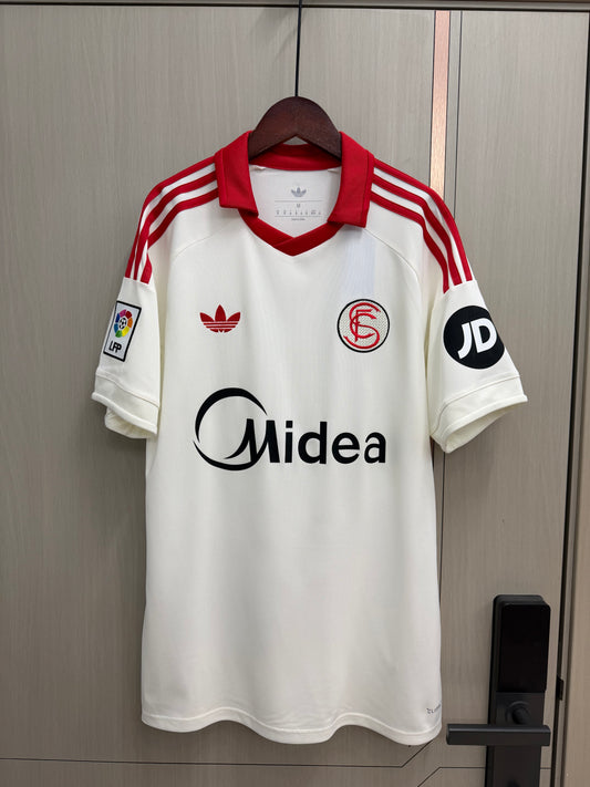 Camiseta Sevilla 25/26 modelo retro (tallas S-4XL) jornada 31