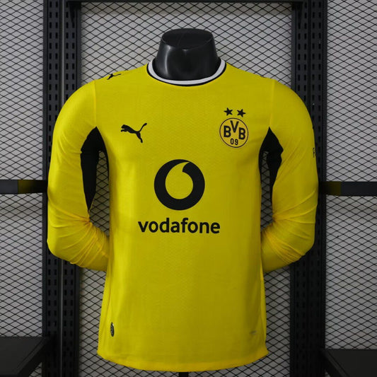 Camiseta Borussia Dortmund 26/27 local manga larga versión jugador (tallas S-XXL)
