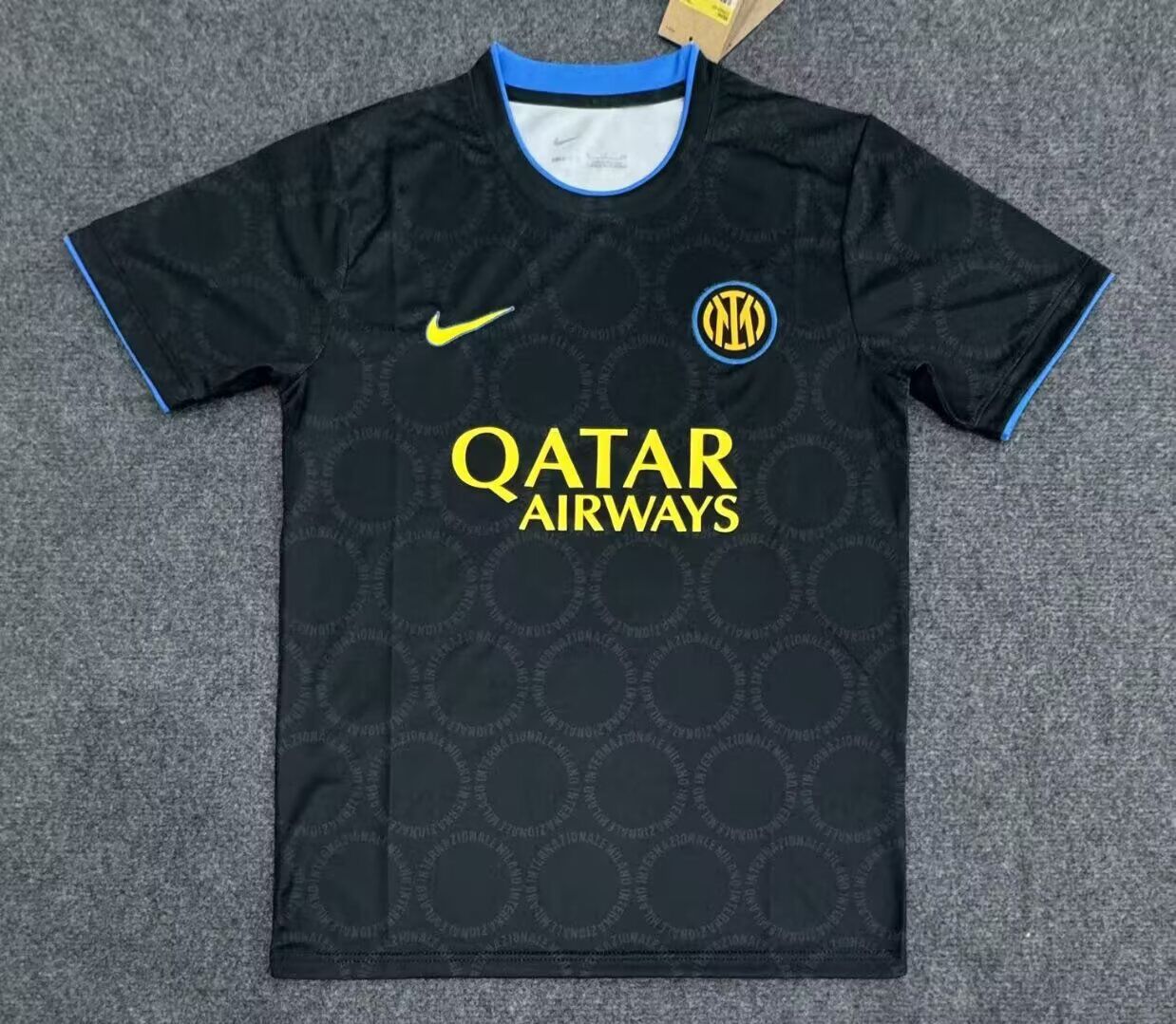 Camiseta de entrenamiento Inter de milan negras 26/27 (tallas S-4XL)