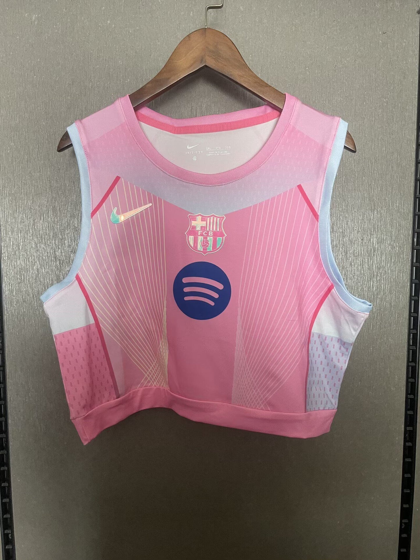 Top Mujer Barcelona Especial Rosa (tallas S-XL)