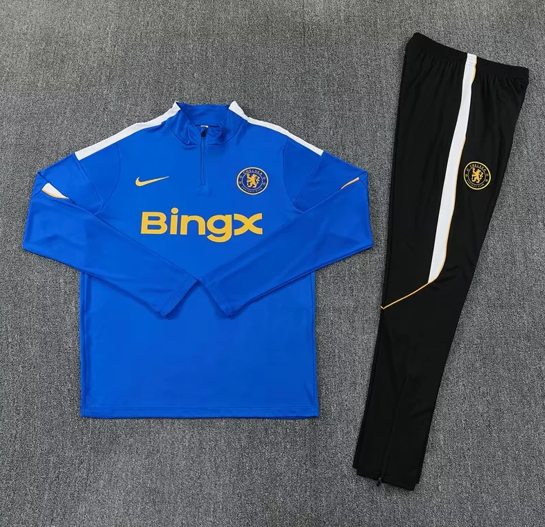 Chandal de entrenamiento Chelsea 26/27 azul (tallas adultos y niños)