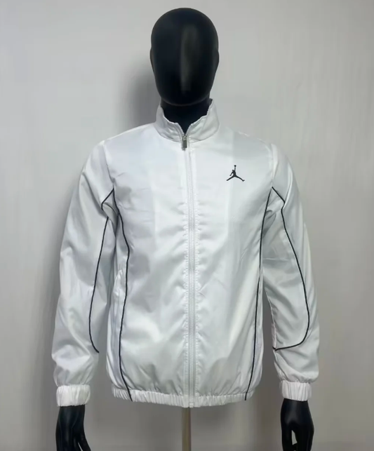 Chaqueta cortavientos Jordan blanca AJ (tallas S-XXL)