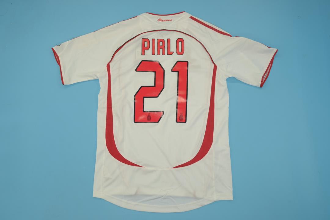Camiseta Milan 2007 Final Champions