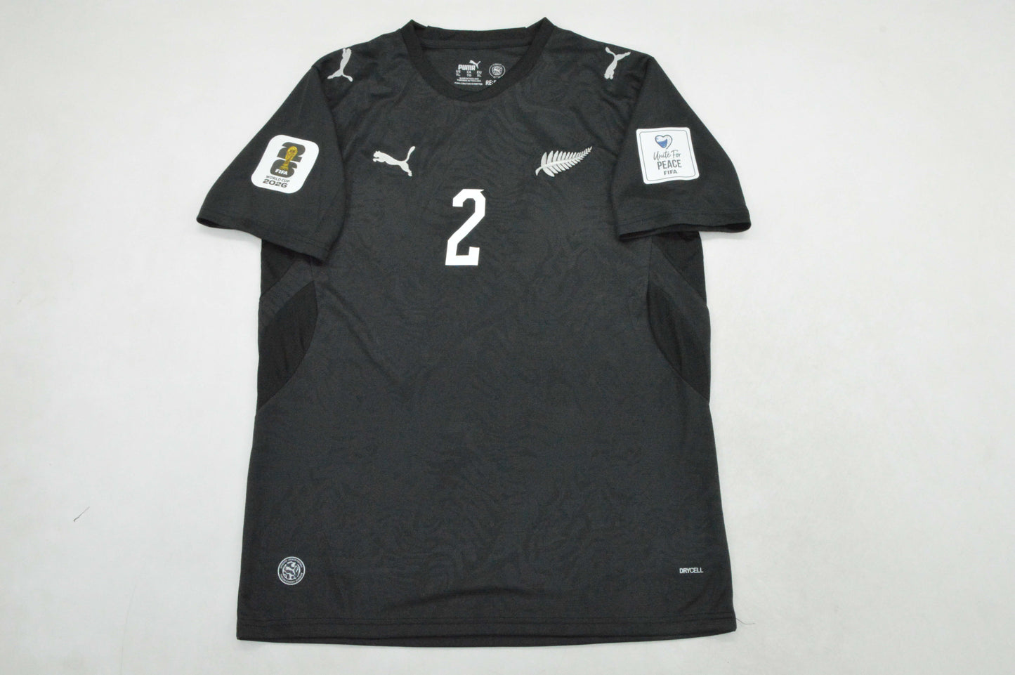 Camiseta New Zelanda Mundial 2026 local (S-4XL)