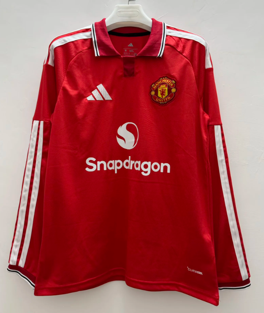 Camiseta de manga larga del Manchester United 26/27 (tallas S-4XL)