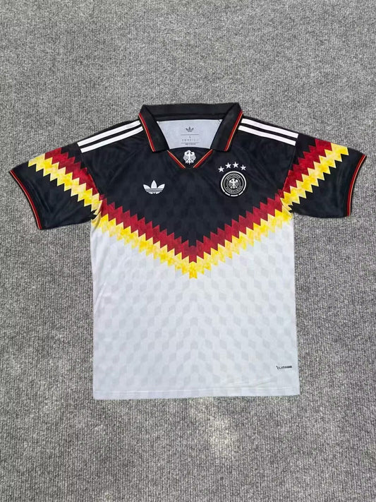 Polo Alemania años 90 polo blanco (tallas S-4XL)