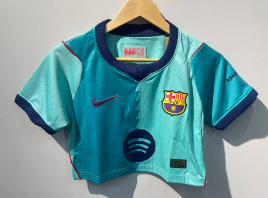 Crop Barcelona 26/27 tercera visitante (tallas S-XXL)