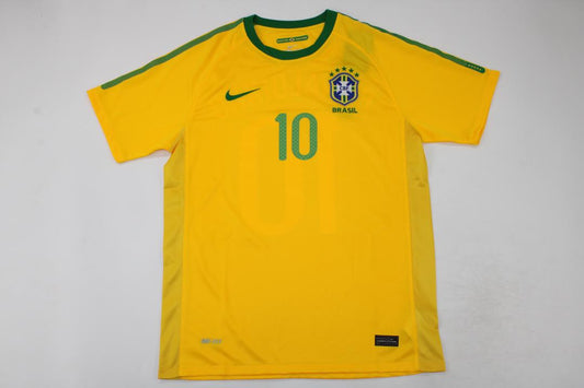 Camiseta Brasil 2010 Retro