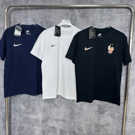 Camisetas de algodón Francia (tallas M-4XL)