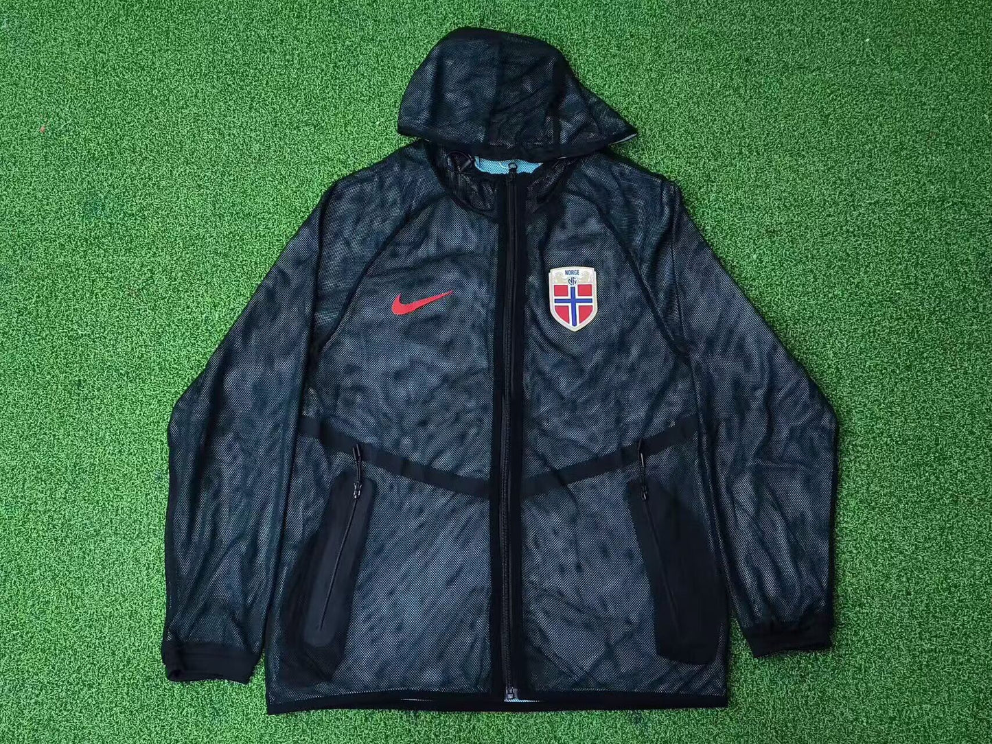 Chaqueta de malla azul oscuro Noruega 2026 (tallas S-3XL)