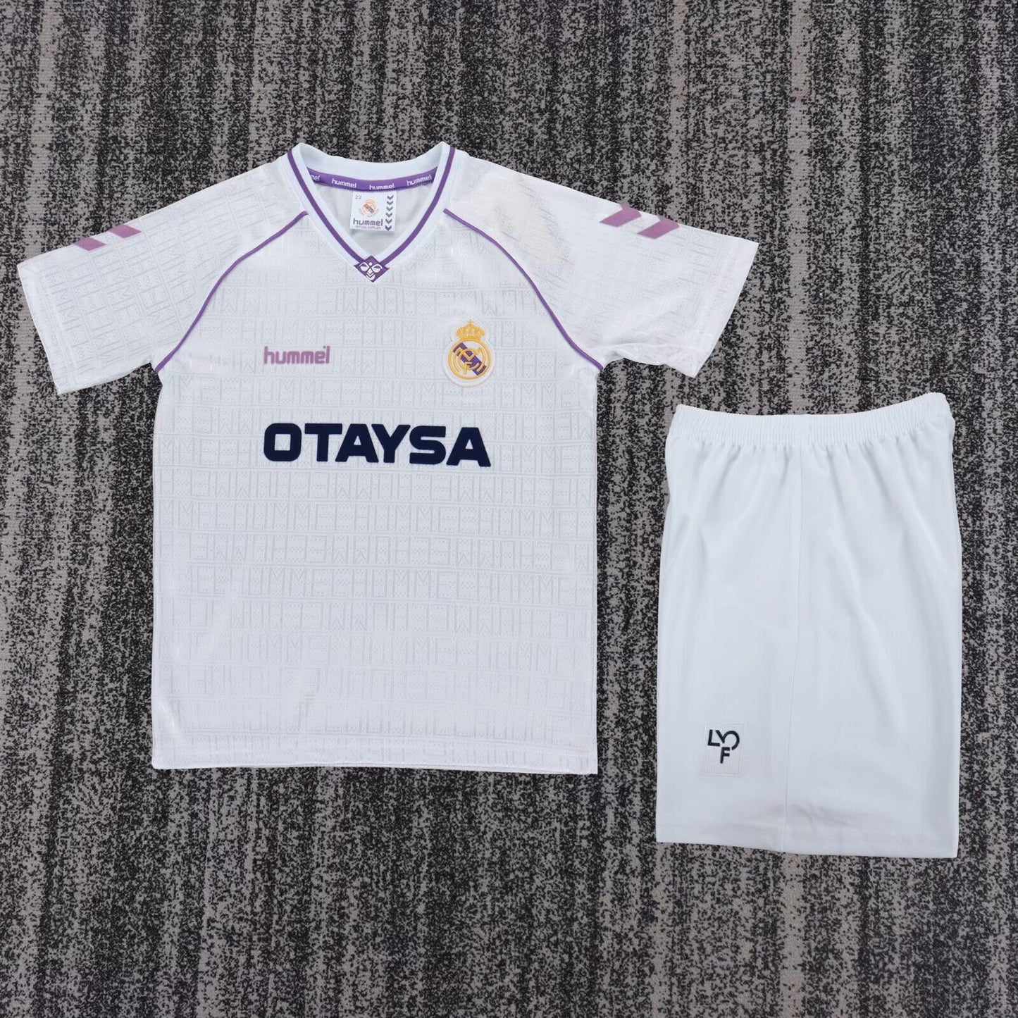 Equipacion Real Madrid 1990/91 (solo talla niños)
