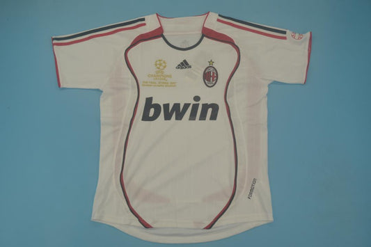Camiseta Milan 2007 Final Champions
