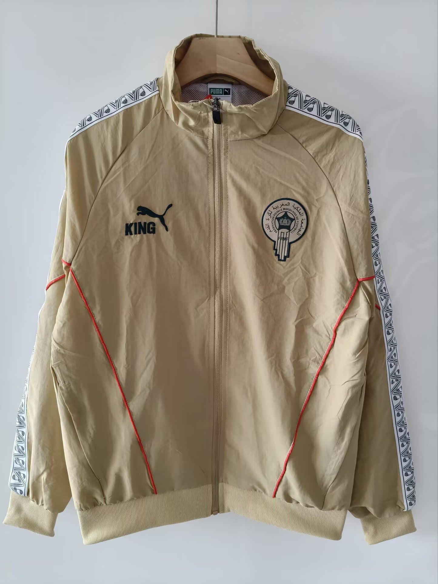 Chaqueta cortavientos Morocco 2026 Gold (tallas S-XXL)