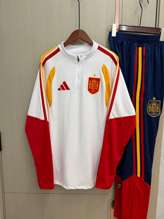 Chandal España blanco (tallas adultos y niños)