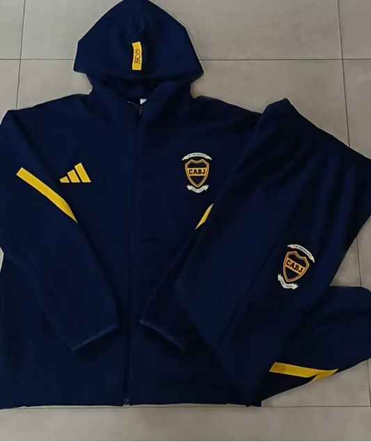Chandal con gorro Boca Junior 25/26 (Solo tallas S-2XL)