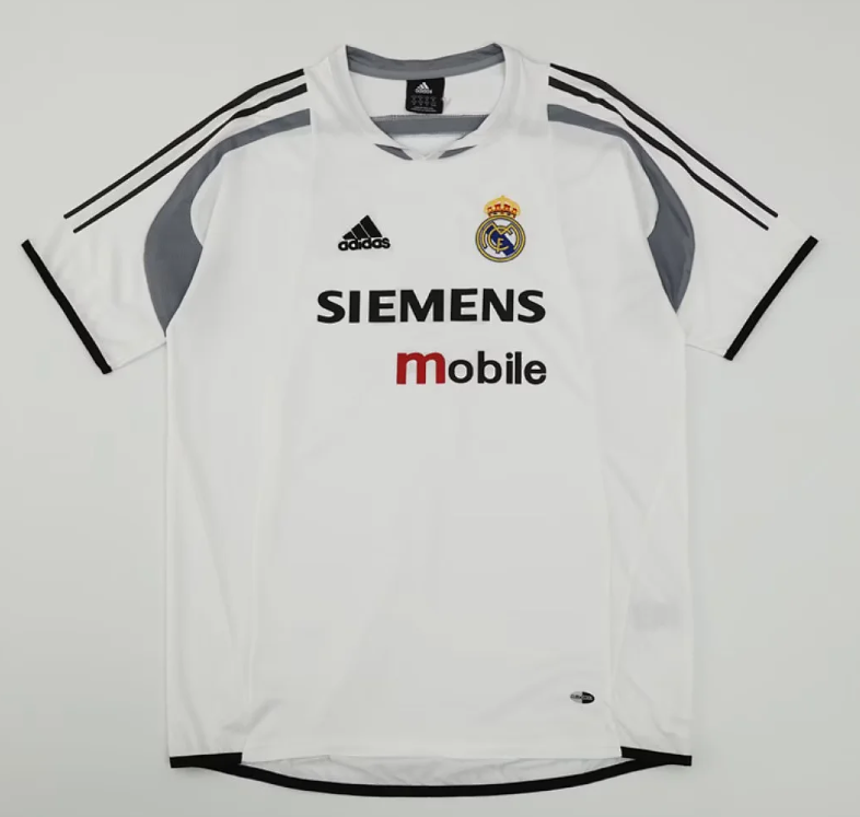 Camisetas de entrenamiento Real Madrid 2004/05 blanca (solo tallas S-2XL)