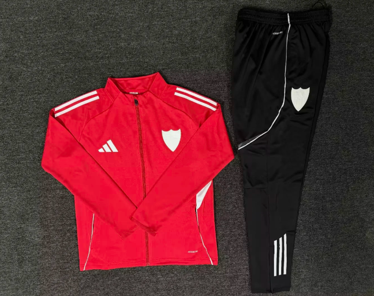 Chandal Sevilla 25/26 rojo con blanco (tallas S-XXL)