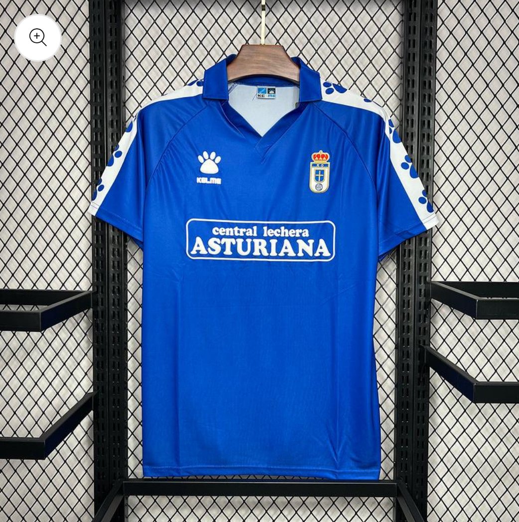 Camiseta Oviedo 1990-91 Especial Melendi