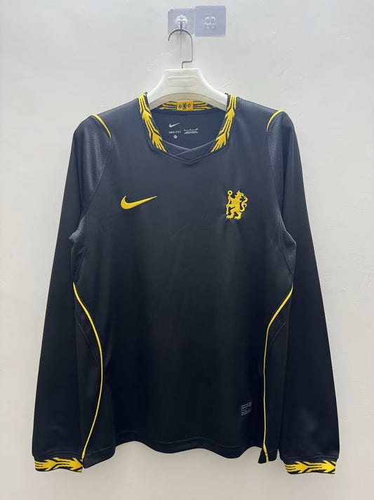 Camiseta manga larga Chelsea 26/27 negro visitante (tallas S-XXL) by Cafutshopp